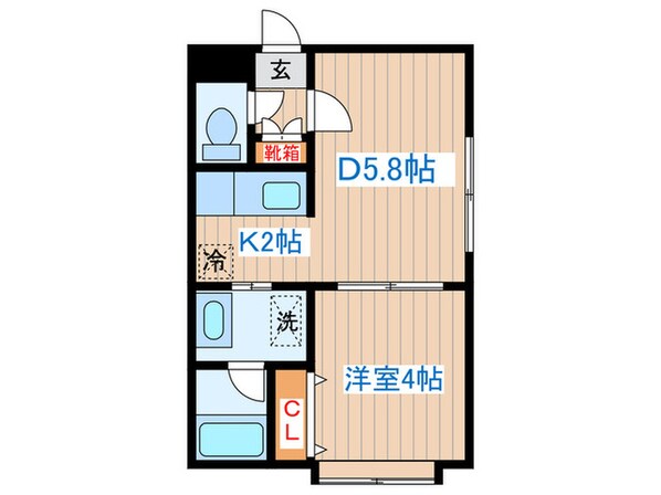 フォレスト中の島の物件間取画像